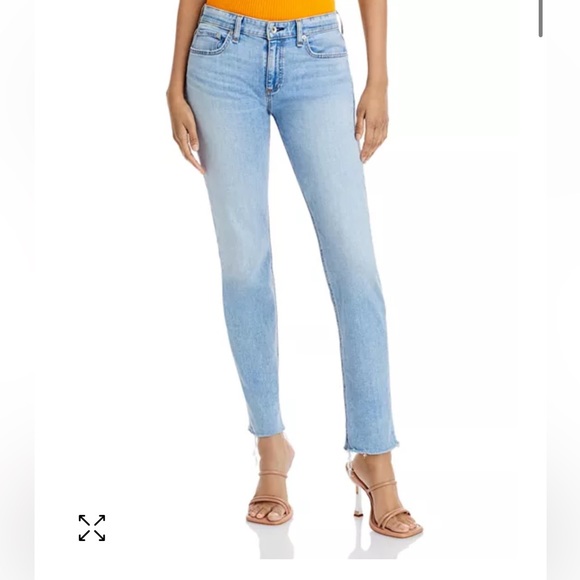 rag & bone Denim - • rag & bone • Women’s Dre Low Rise Slim Boyfriend Jeans in Tulip Blue 25
